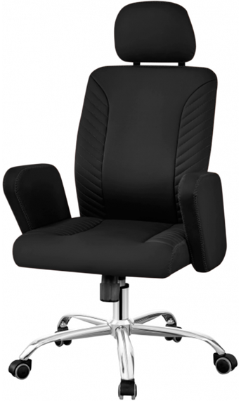 Кресло офисное GT Racer B-2380 black | Зображення 1