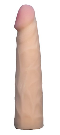 Насадка для страпона тілесна EGZO CIBERSKIN NSTR10 ( 18 см х 4 см ) Sex Aura | Зображення 2