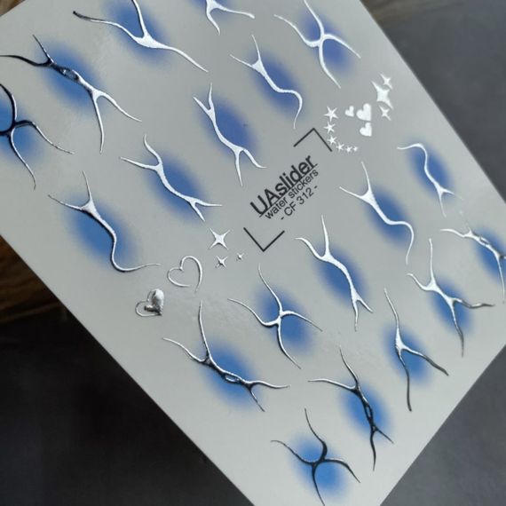 Фольгированный слайдер UAslider CF 312 на водяной основе (7x10см)