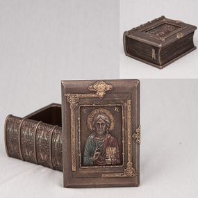 Скринька книга Святий 12х9 см