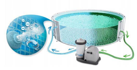 Басейн каркасний 20 в 1 Intex 26756, 610 х 132 см (DM-26756-20W1) | Зображення 6