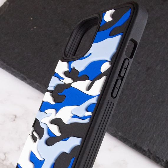 Чохол TPU+PC Army Collection для Apple iPhone 13 Pro (6.1") Синій | Зображення 3