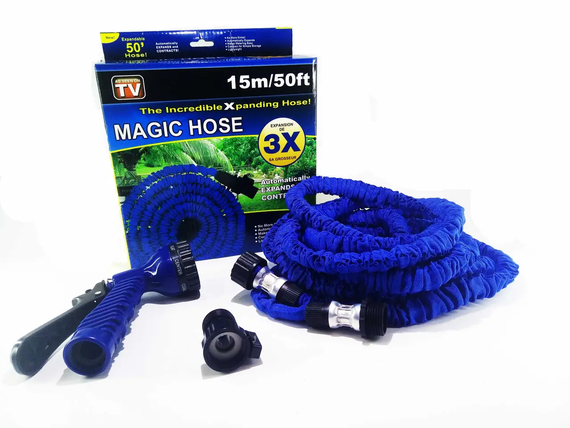 Шланг садовый поливочный X-hose растягивающийся 30 м | Зображення 6