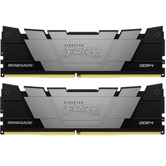 Модуль пам&#039;яті для комп&#039;ютера DDR4 32GB (2x16GB) 3600 MHz Fury Renegade Black Kingston Fury (ex.HyperX) (KF436C16RB12K2/32)