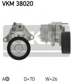 Ролик натяжний MERCEDES (Вир-во SKF) SKF VKM38020 на MERCEDES-BENZ C-CLASS седан (W202)
