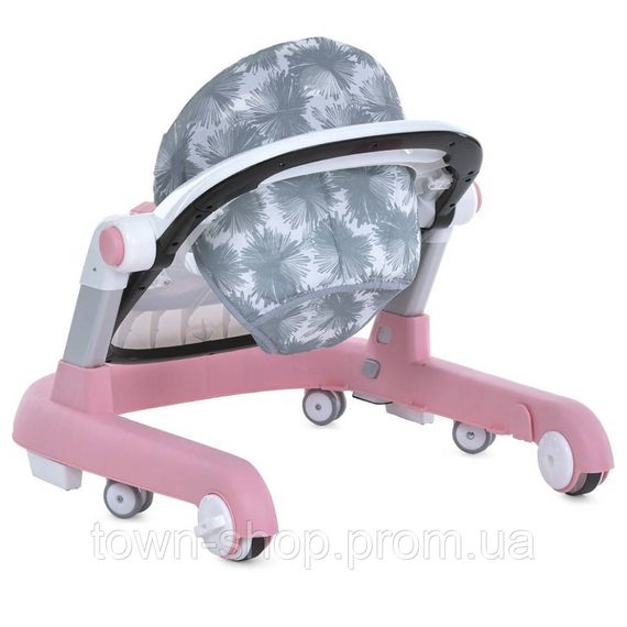 Ходунки детские MULTIWAY ME 1163 Pink, с погремушкой | Зображення 2