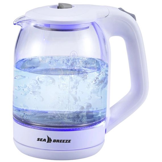 Потужний електрочайник з автоматичним вимкненням SeaBreeze SB-015 1.8 л, Електричний чайник безшумний BW-44 | Зображення 3