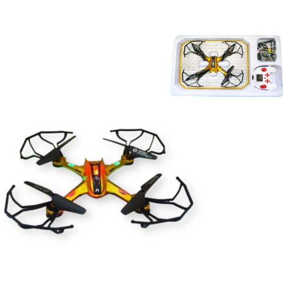 Квадрокоптер Sky Phantom CH090 WiFi стабилизация гироскоп светодиоды черный/желтый (GCH090_1411)