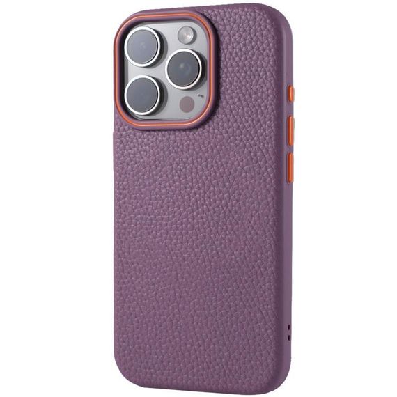 Чохол Syndee with MagSafe для Apple iPhone 16e (6.1") Black / Black Sunset Purple