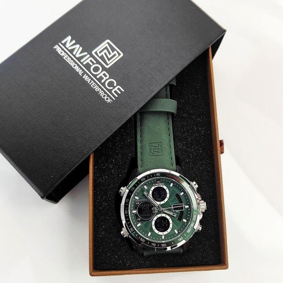 Чоловічий годинник Naviforce 9197 Green/Green | Зображення 3