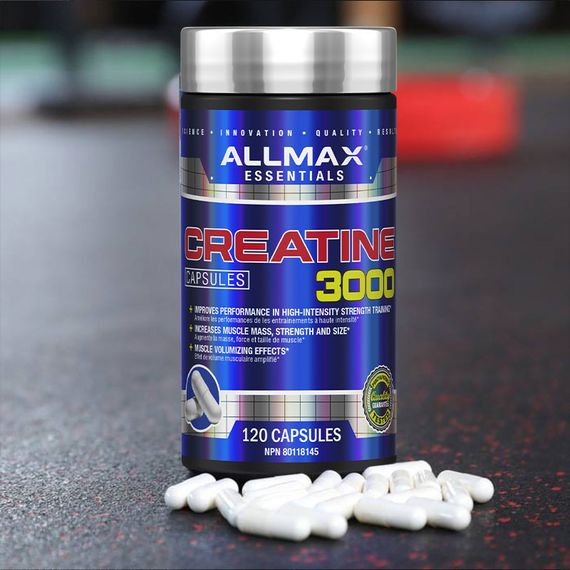 Креатин AllMax Creatine 3000 120caps | Зображення 3