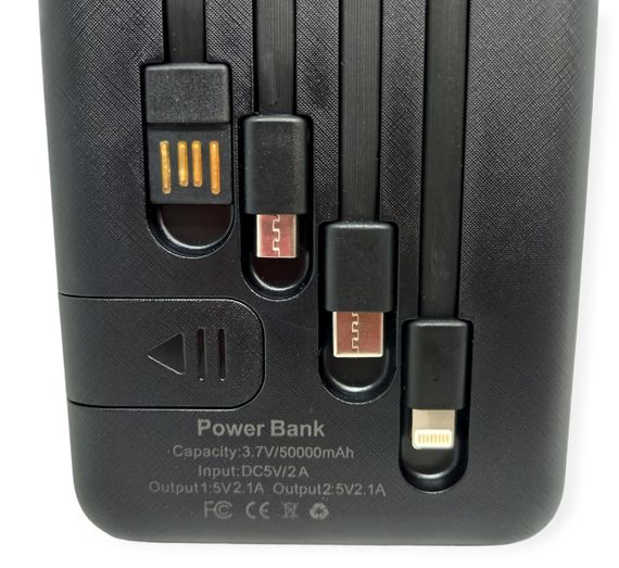 Power Bank 50000 mAh  QC 22.5W реальная ёмкость Blic BPW2 зарядка внешний аккумулятор cертифициров. павербанк | Зображення 7