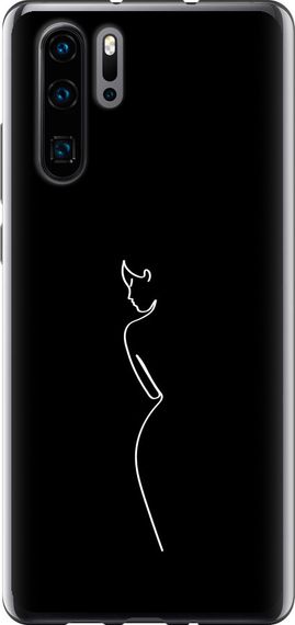 Чехол на Huawei P30 Pro Силуэт1 "4590u-1621-17620"
