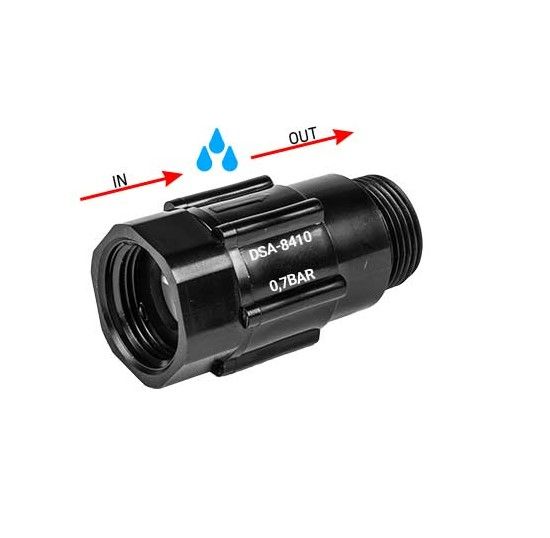 Редуктор тиску Bradas до 0,7 Bar різьба внутрішня – різьба зовнішня 3/4" 10 шт