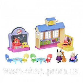 Игровой набор Peppa - Школа Пеппы (3 фигурки, звук)