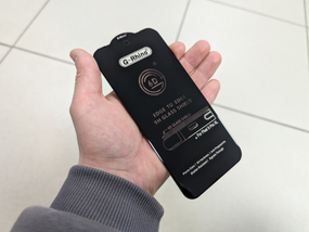 Защитное стекло для Google Pixel 9 Pro XL / Гугл Пиксель 9 Про XL, G-Rhino, полное покрытие, 5D, черная рамка