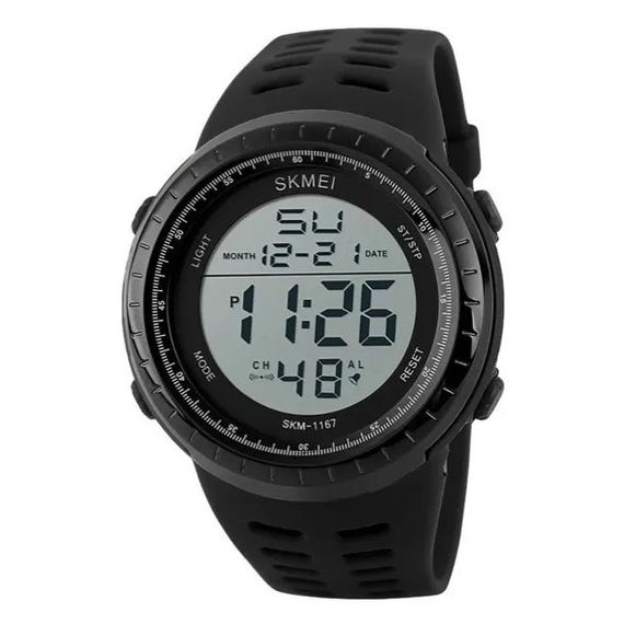 Водостійкий тактичний годинник SKMEI 1167BK, Модний чоловічий годинник, Водонепроникний LD-891 чоловічий годинник | Зображення 1