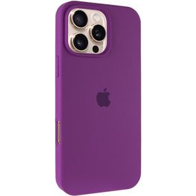 Чохол Silicone Case Full Protective (AA) для Apple iPhone 16 Pro Max (6.9") Фіолетовий / Grape