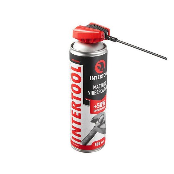 Мастило універсальне Prof, аерозоль 500 мл INTERTOOL FS-4000 | Зображення 2