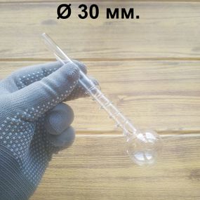 Стеклянная трубка Spira Oil Clear