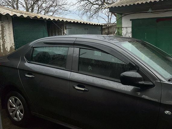 Вітровики (4 шт., Sunplex Sport) для Citroen C-Elysee 2012-2024 рр | Зображення 1