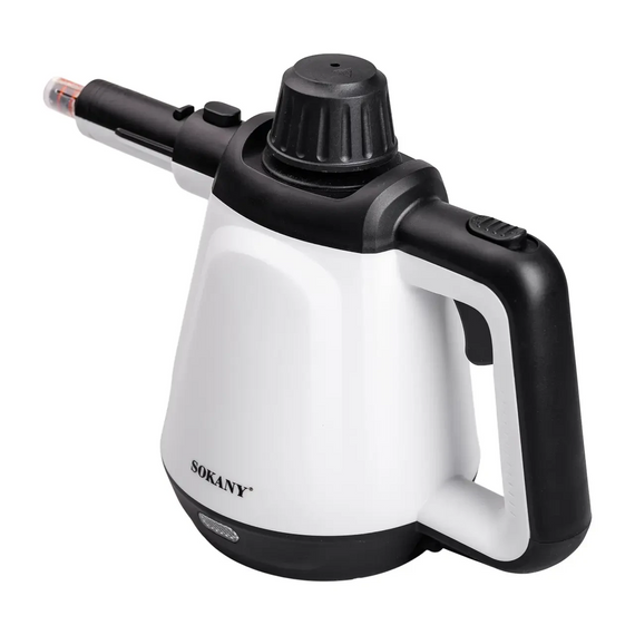 Пароочисник ручний Sokany 1200 Вт з насадками, відпарювач для кухні, меблів та ванної, парове чищення | Зображення 2