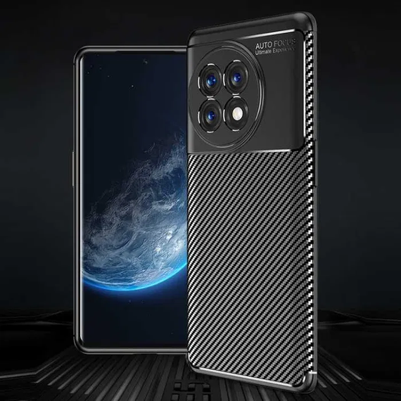 Противоударний чохол AutoFocus OnePlus 11 R чорний | Зображення 1