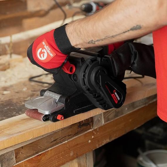 Шлифмашина стрічкова 1010 Вт INTERTOOL WT-0530 | Зображення 7