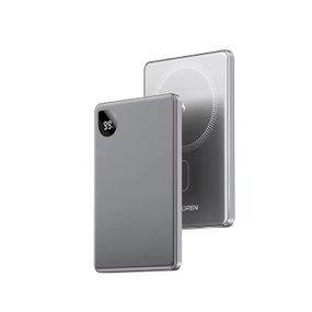 Бездротовий магнітний повербанк Rocoren MagSafe Magnetic PowerBank 10000mAh 20W Grey