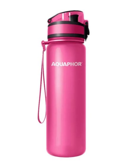 Фільтр-пляшка Аквафор Сіті pink