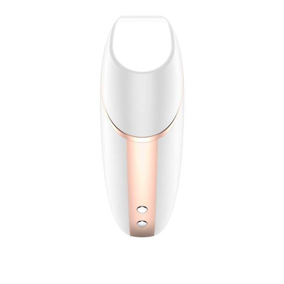 Вакуумний кліторальний вібратор - Satisfyer Love Triangle White (App) Sex Aura | Зображення 6