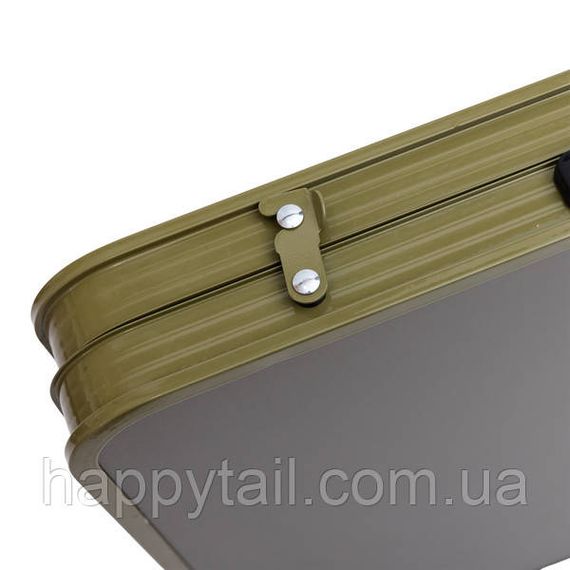 Стол туристический складной 120х60 см + 4 стула набор для кемпинга JY-12060GR Зеленый | Зображення 6