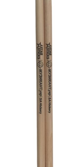 Барабанні палички StarSticks x МУЗИКАНТ.укр 5A Hickory | Зображення 1