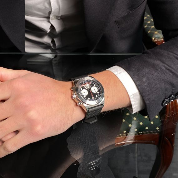 Чоловічий годинник Pagani Design PD-1705-1 Silver-Black | Зображення 2
