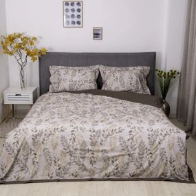 Постільна білизна двоспальне Viluta Варена бавовна Wash Printed W 07-2 175х210 см