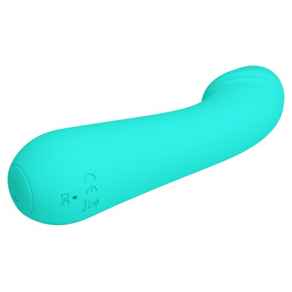 Вібратор для точки G Pretty Love Cetus 12 функцій, бірюзовий, 15 х 3.5 см sexstyle | Зображення 8