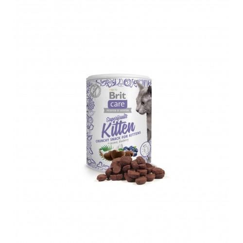 Ласощі для кошенят Brit Care Cat Snack Superfruits Kitten, 100 г | Зображення 1