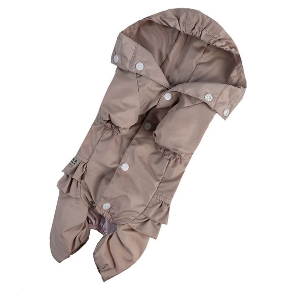 Дощовик ДЛЯ ДIВЧАТ рюша пудра MD-21 | Зображення 3