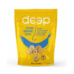 Бананові чіпси  Чорний перець 340г Deep 011433163705