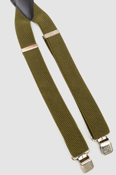 Підтяжки чоловічі 196R40Y14, колір хакі, 196R40Y14-1 | Зображення 3