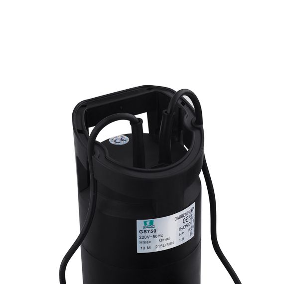 Насос дренажний Pumpman GS750 Нmax 10 м Qmax 12,9 куб.м 750 Вт (пластик) | Зображення 2