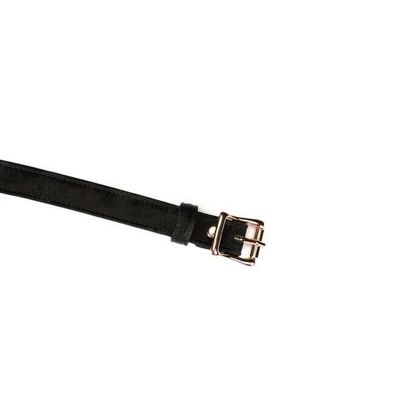 Маска на очі Liebe Seele Boudoir Amor Blindfold Black, щільне прилягання, оксамитовий фініш Sex Aura | Зображення 5