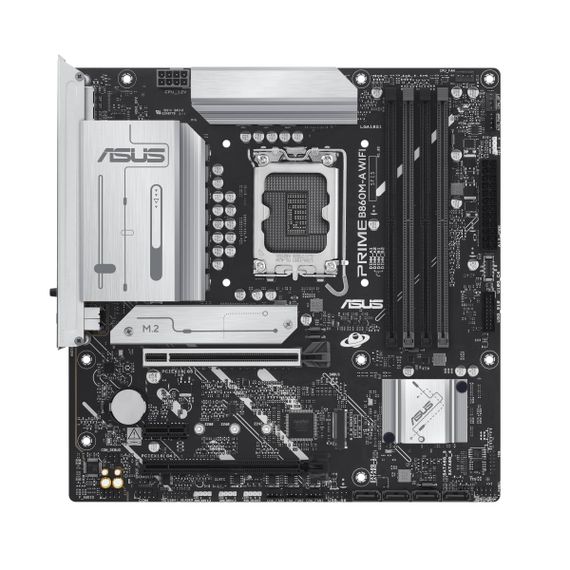 Материнcька плата ASUS PRIME B860M-A WIFI s1851 B860 4xDDR5 M.2 DP HDMI Wi-Fi BT mATX 90MB1JY0-M0EAY0