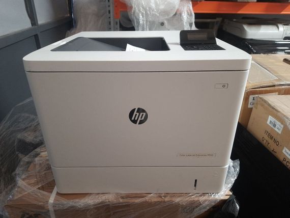Принтер HP Color LaserJet Enterprise M552dn / Лазерная цветная печать / 1200x1200 dpi / A4 / 33 стр/мин / Ethernet, USB 2.0 б/у | Зображення 1