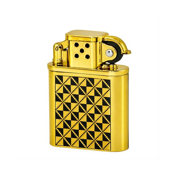 Запальничка Газова Кремнієва Багаторазова Pocket Fire Gold
