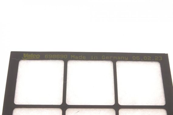 Фільтр салону Fiat Palio Siena 96-12 698690 | Зображення 1