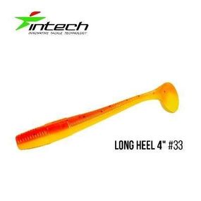 Силиконовая приманка, Съедобный силикон Intech Интеч Long Heel 4"6 шт #33
