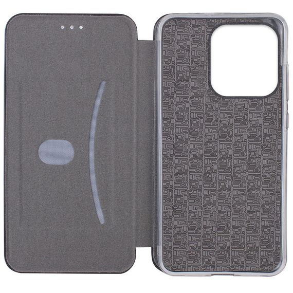 Шкіряний чохол-книжка Classy для Xiaomi Redmi Note 14 4G (Europe version) Чорний | Зображення 2