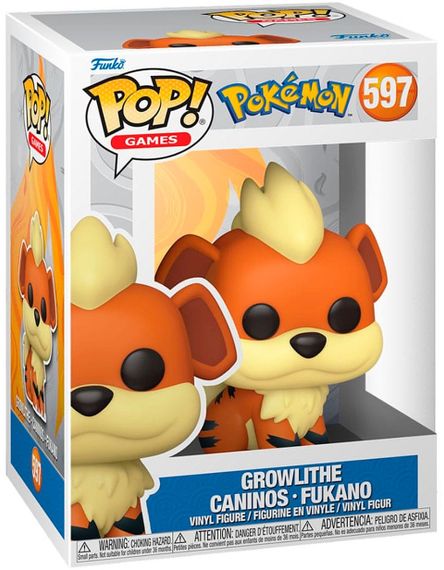 Фігурка Funko POP Games: Pokemon - Growlithe (5908305245247) | Зображення 1