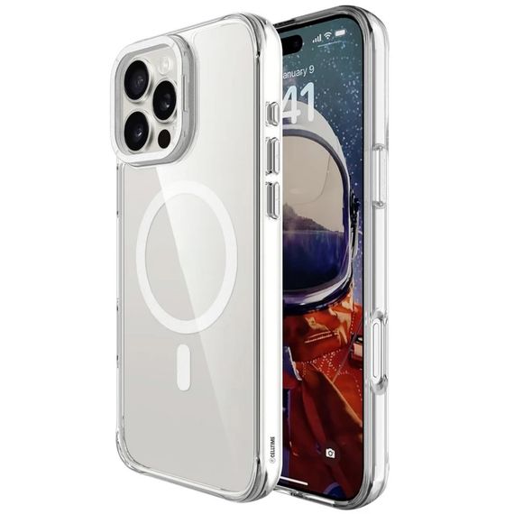 Чохол TPU Space Case Apex with Magnetic Fit для Apple iPhone 16 Pro Max (6.9") Silver | Зображення 6